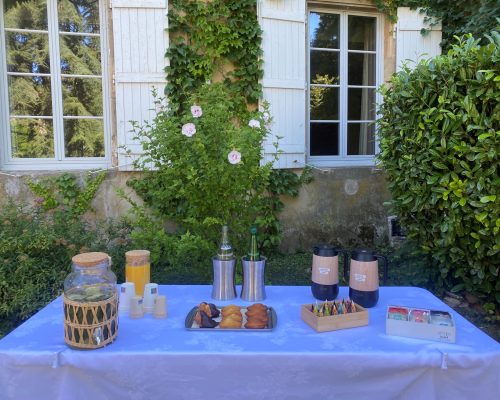 Pause séminaire dans le parc